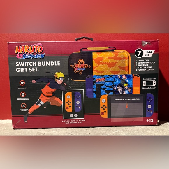 Nintendo Switch Other - Naruto Shippuden Nintendo Switch 7 Piece Set